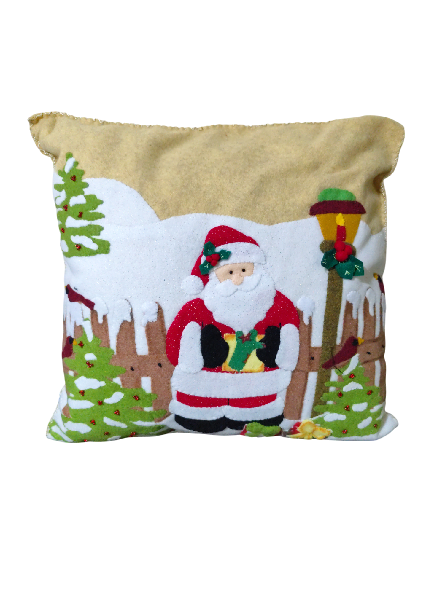 Cojín Navideño de papá Noel