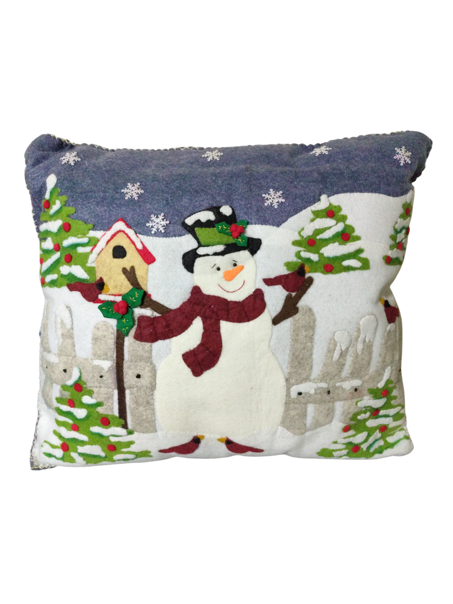 Cojín Navideño nieve